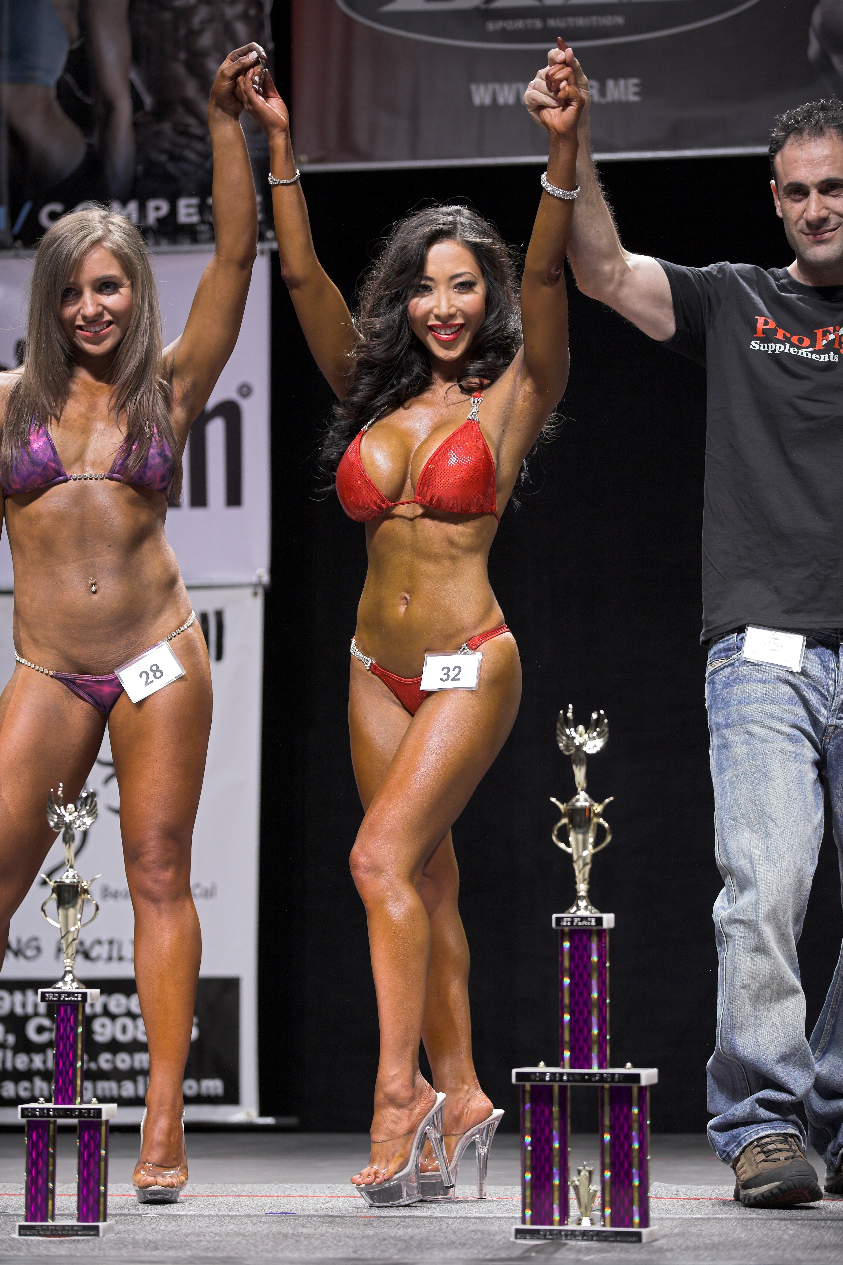 Toni Lee Winner 2012 NPC BMR West Coast Classic Bodybuilding Bikini Championships, Bikini A, 1st Place