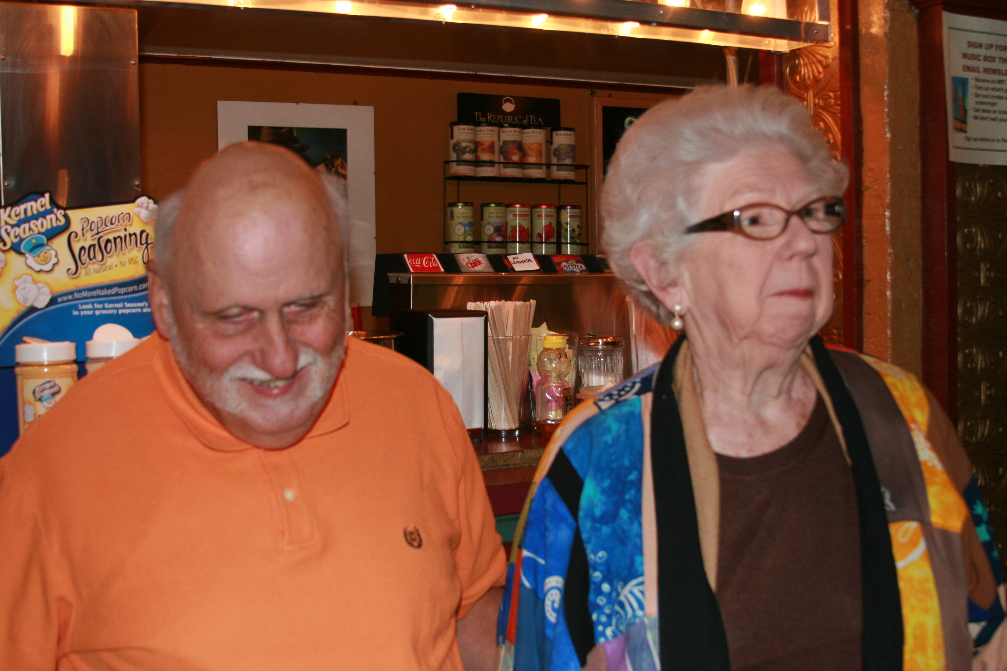 Neal and Miriam screening of Bleacher Boys Chicago 2009