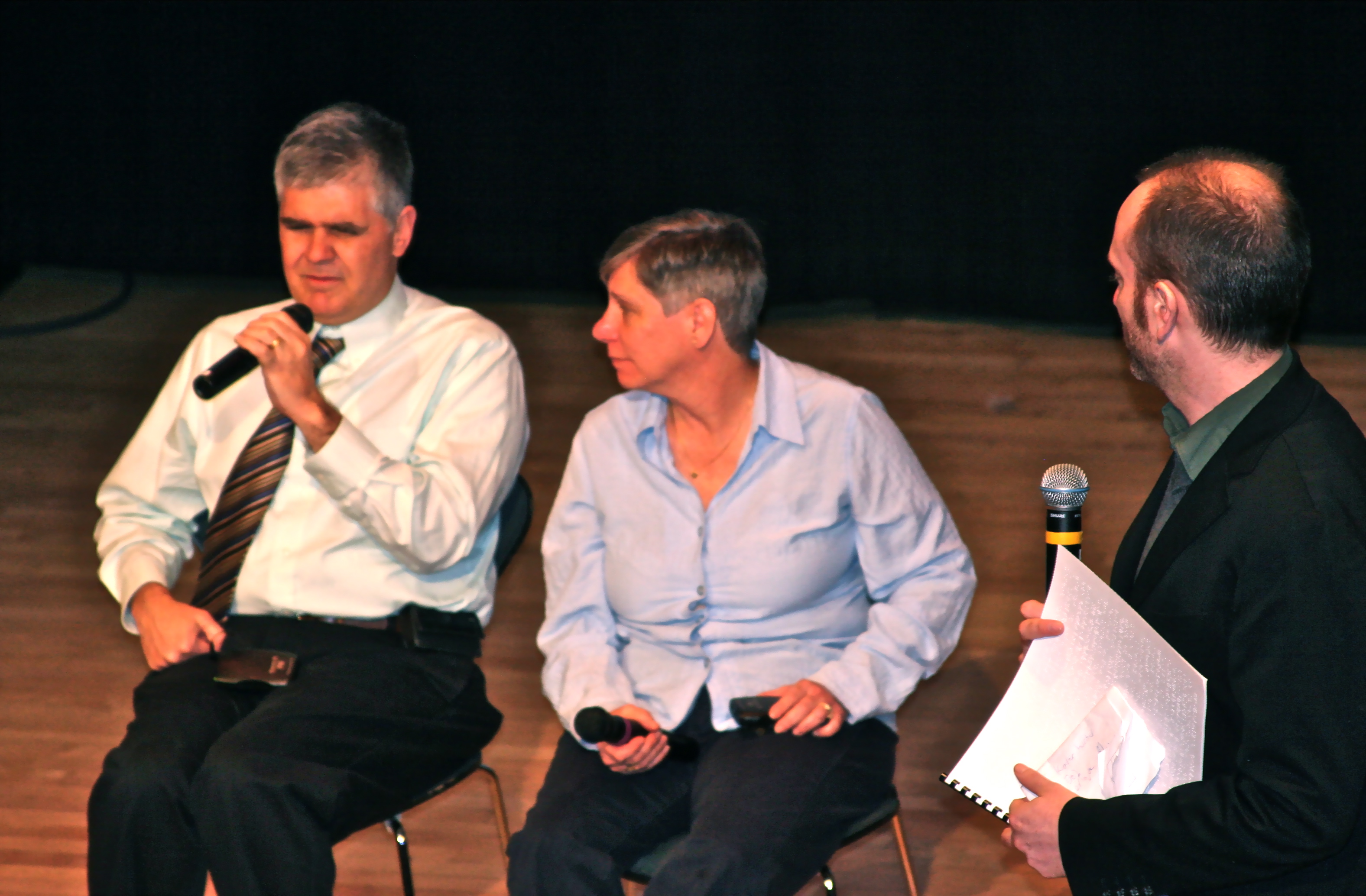 Q&A after the screening of HENRY O! at the Reel Abilities disabilities Film Festival in New York