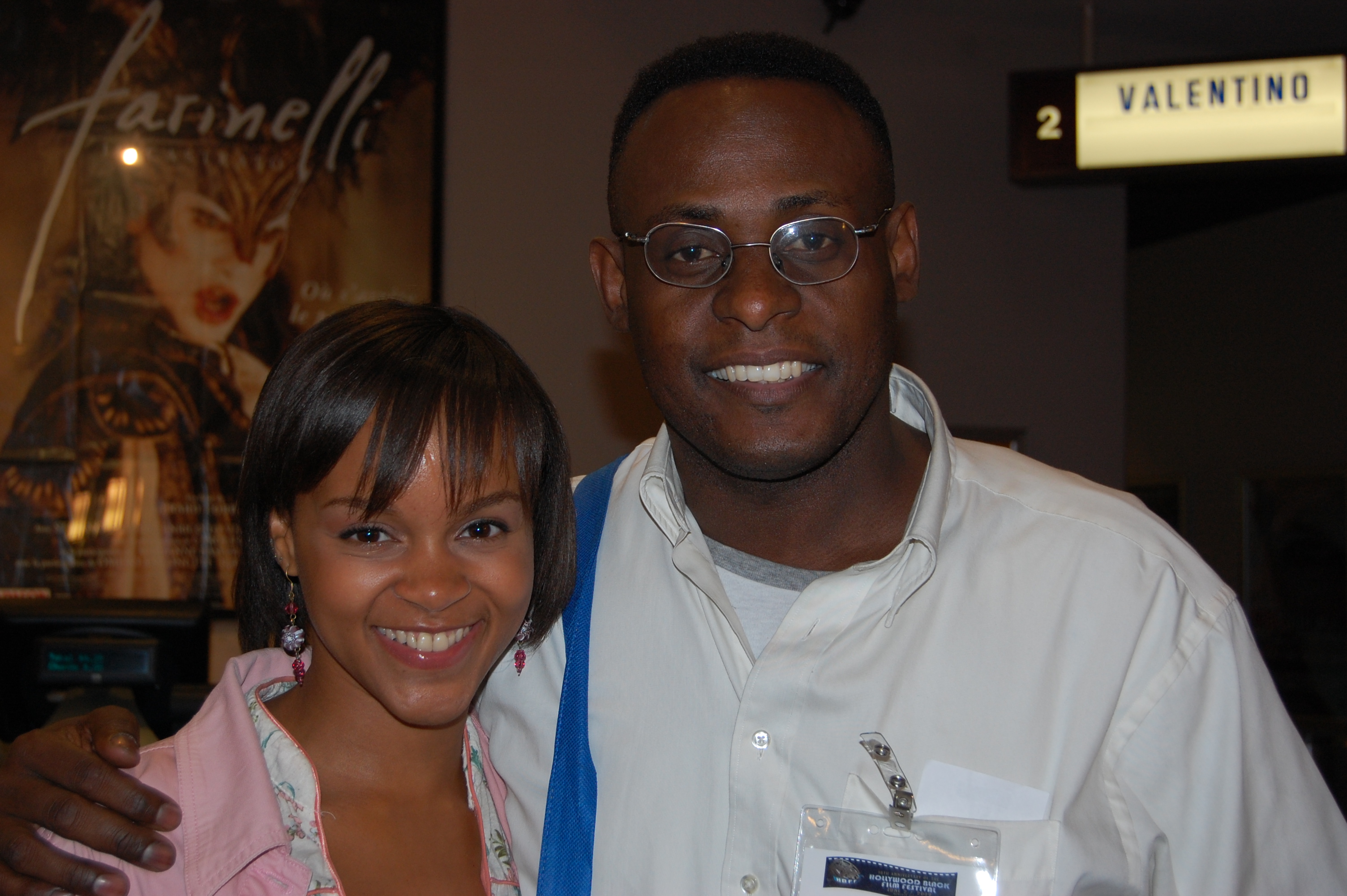 Patrick Jerome & actress Kerisse Hutchinson