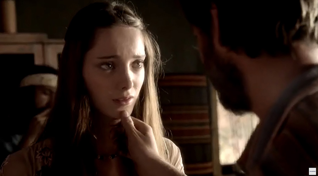 Still from AQUARIUS -- 'Everybody's Been Burned' Episode 101 -- Pictured: Emma Dumont as Emma Karn