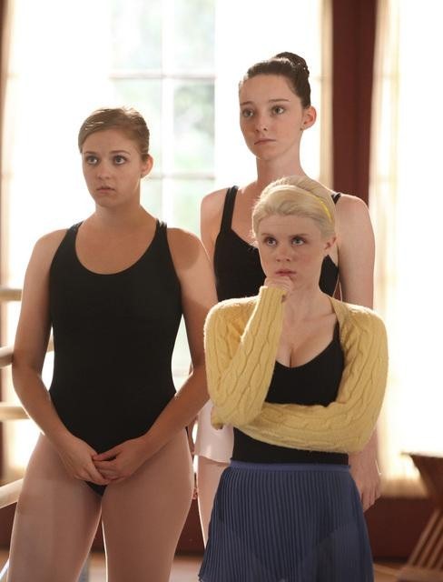 Still of Emma Dumont, Kaitlyn Jenkins and Bailey De Young in Bunheads (2012)