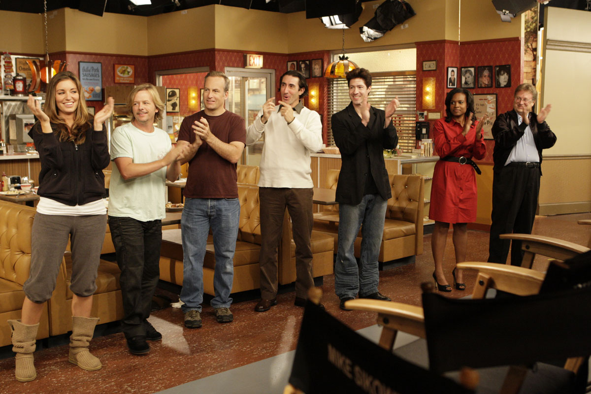 Rules of Engagement: Joe Zazzu, Bianca Kajlich, David Spade, Bob Odenkirk, Jordi Caballero.