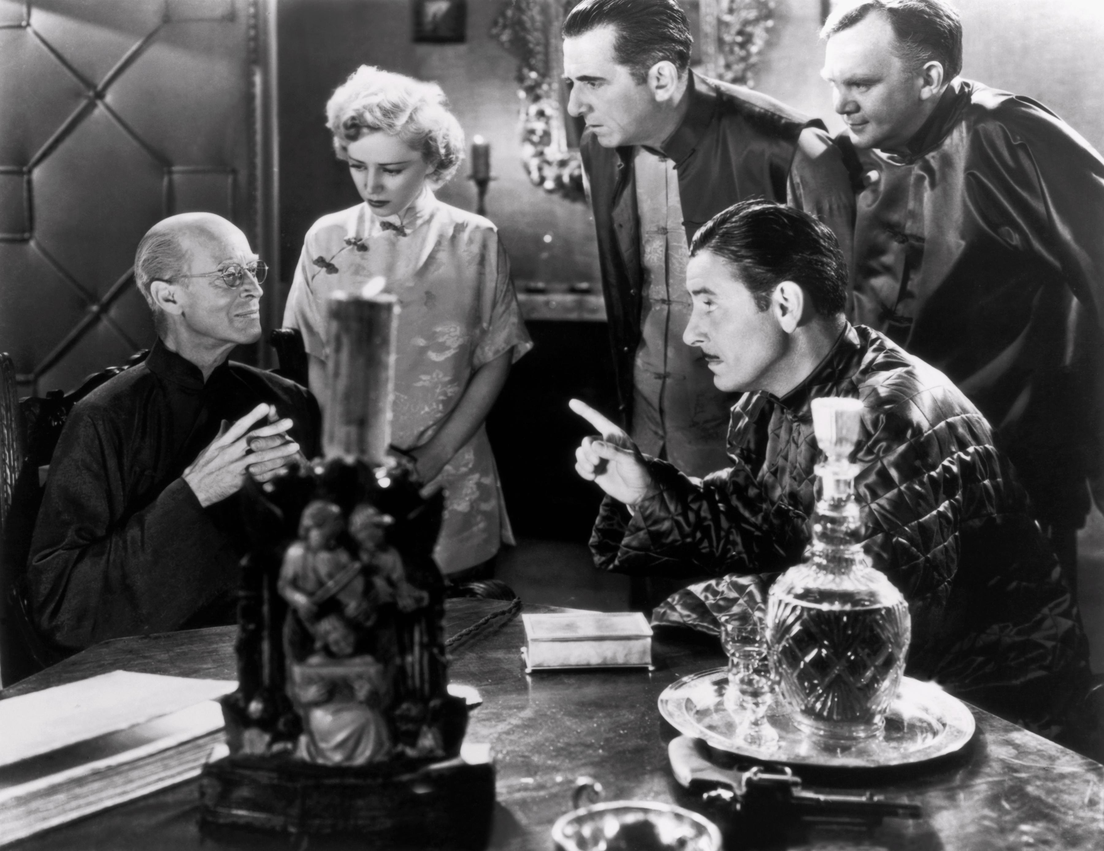 Still of Edward Everett Horton, Ronald Colman, Isabel Jewell, Thomas Mitchell and H.B. Warner in Lost Horizon (1937)