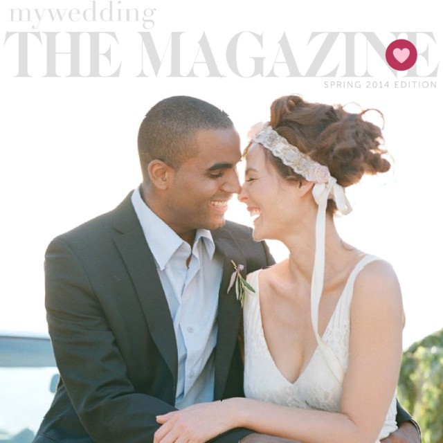 Cover of mywedding The Magazine, Spring 2014 Edition