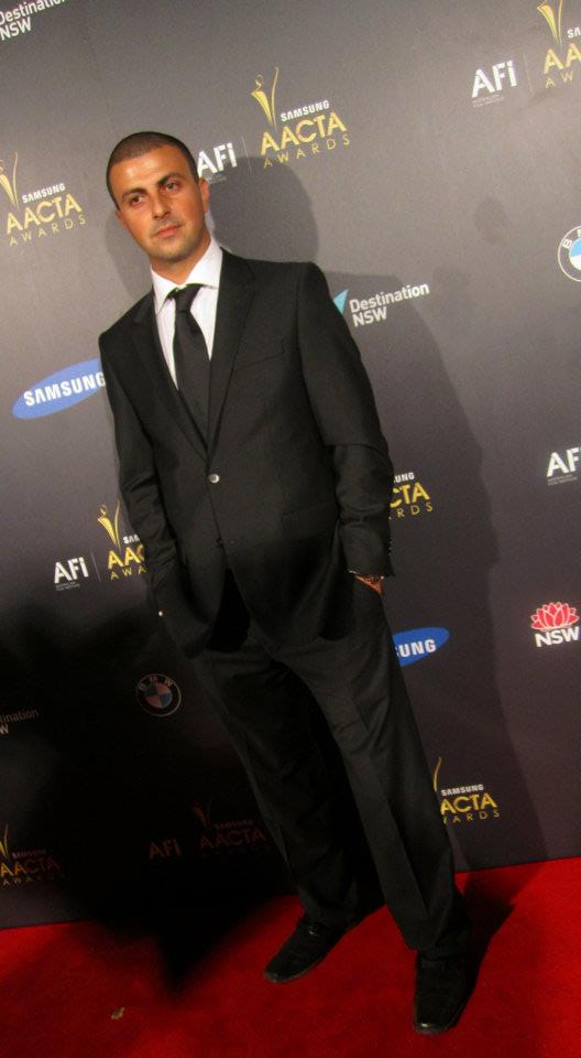 Maroun Joseph at AACTA Awards in Sydney.