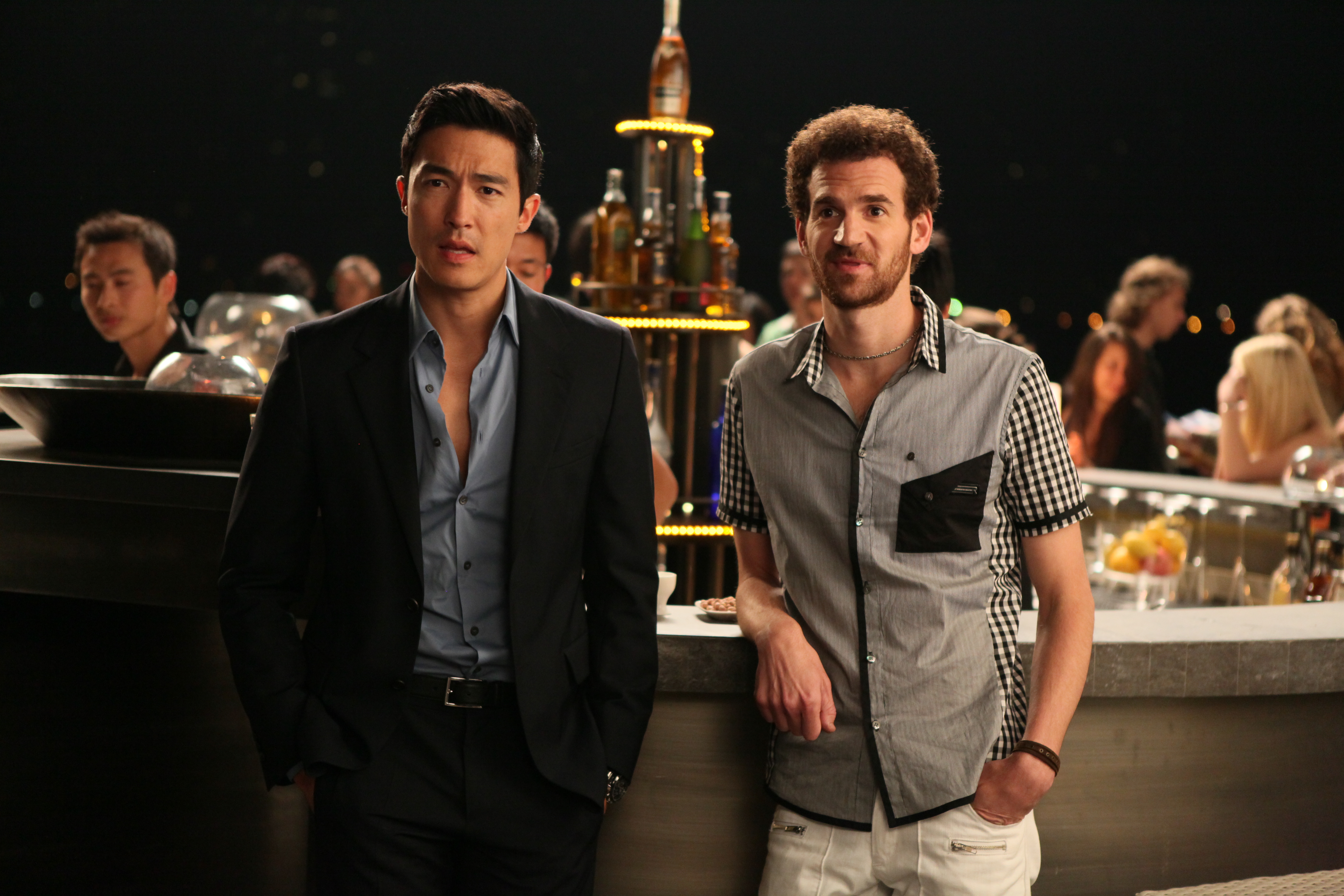 Still of Sean Gallagher and Daniel Henney from Shanghai Calling