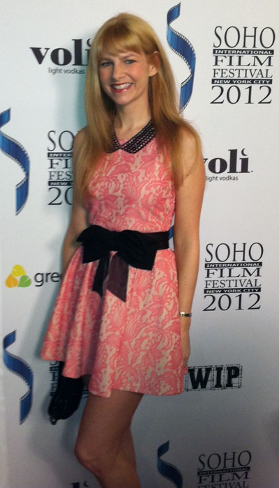 Kelsey O'Brien at Soho Film Festival 2012