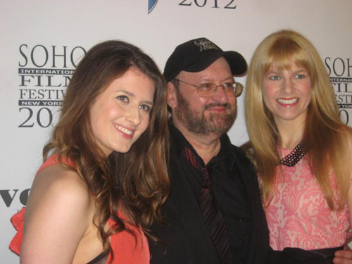 Natalie Wetta, John A. Gallagher and Kelsey O'Brien at Soho Film Festival 2012