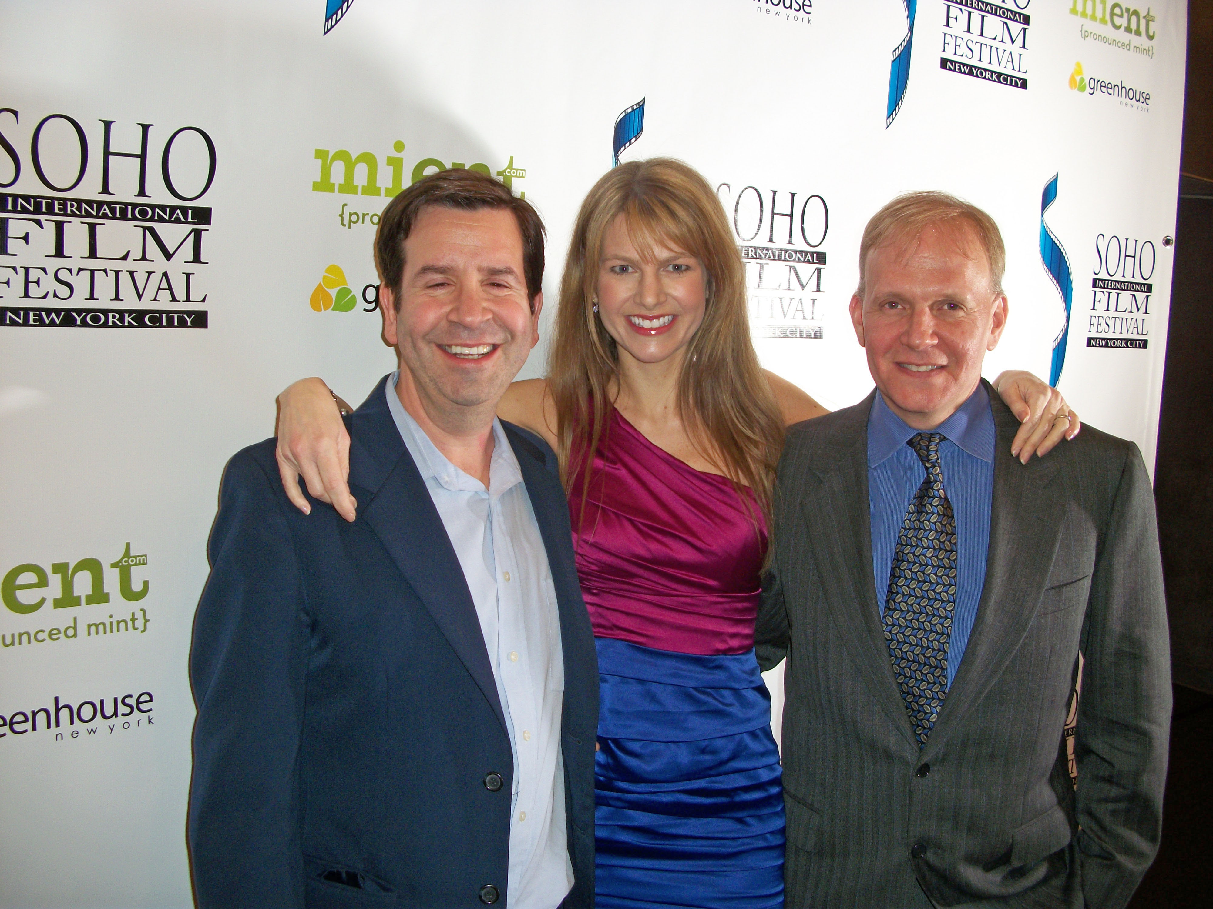 Mike Rutkoski, Kelsey O'Brien and Ari Taub at The Soho International Film Festival 2011