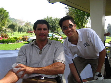 Jose Canseco with Steve Nguyen