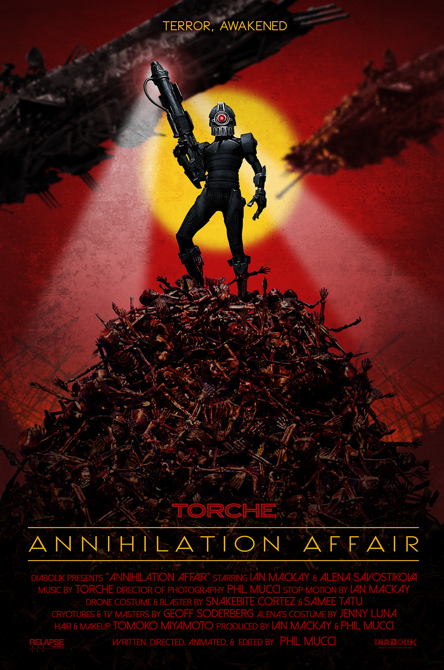 Torche: Annihilation Affair. A film by Phil Mucci. A Diabolik Production
