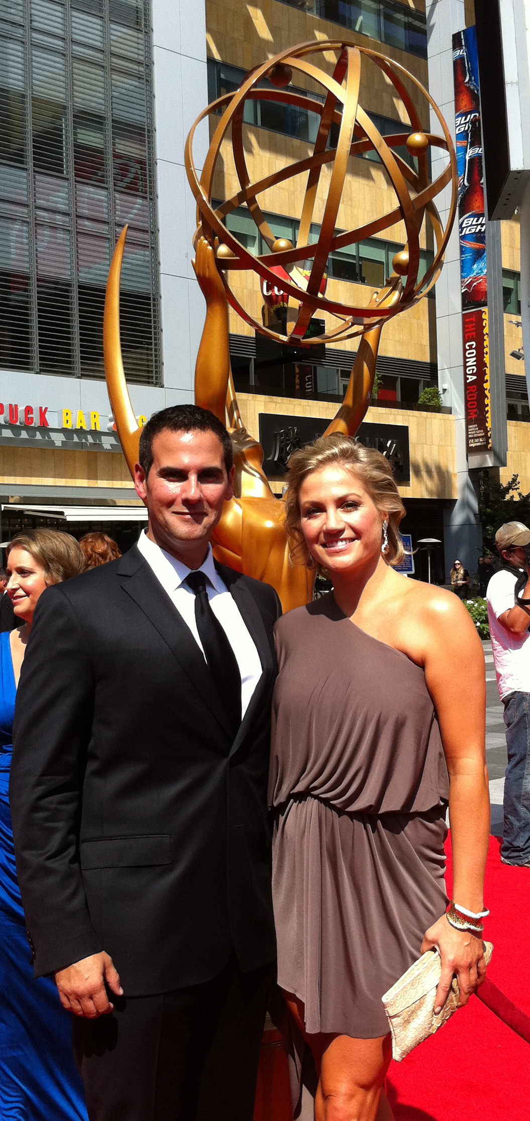 Stacey Tookey and Gene Gabriel at 2011 Creative Arts Emmys