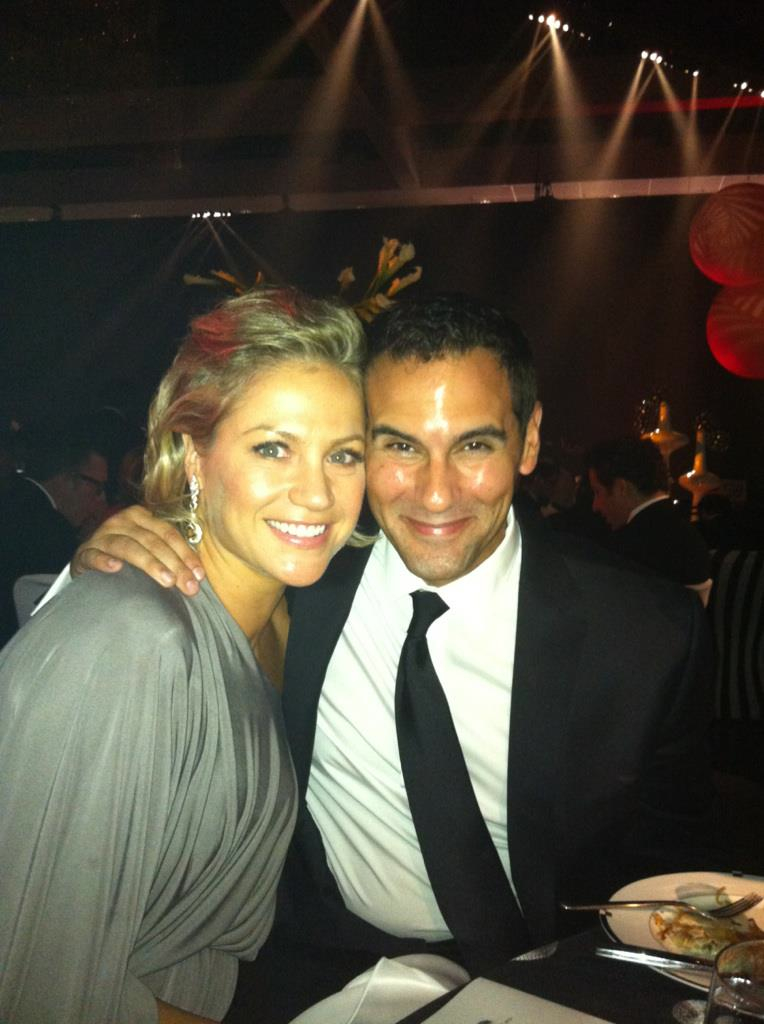 with Gene Gabriel at the 2011 Creative Arts Emmy Ball