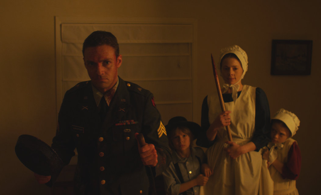 Liesel Kopp, Ross Marquand, Catherine Vess and Paris Riefenstein in The Congregation (2011)