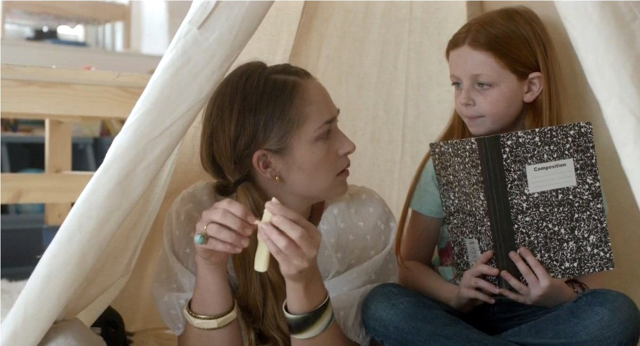 Still of Jemima Kirke and Clare Foley in Girls