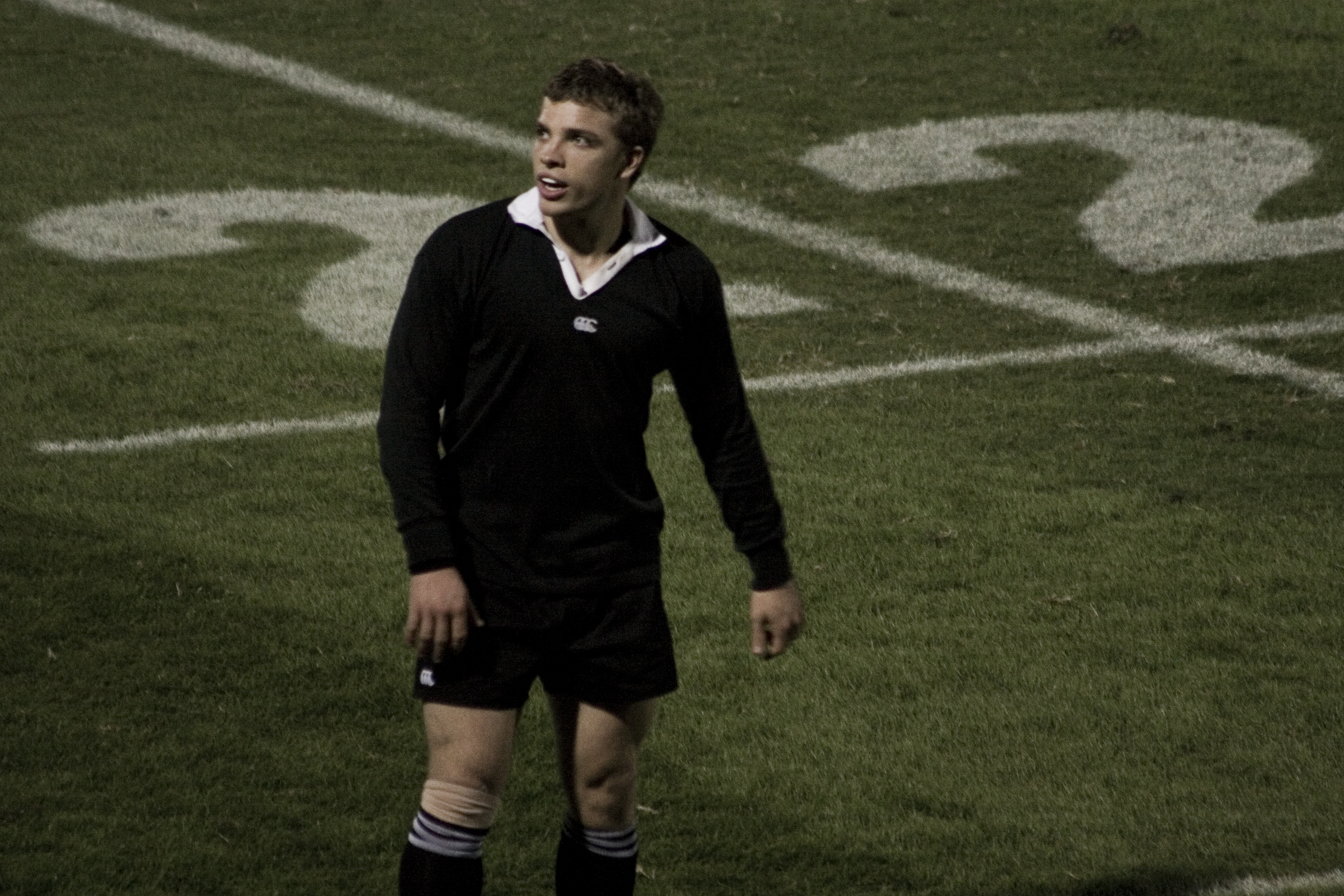 Julian Shaw portrays a troubled rugby player in an upcoming production.