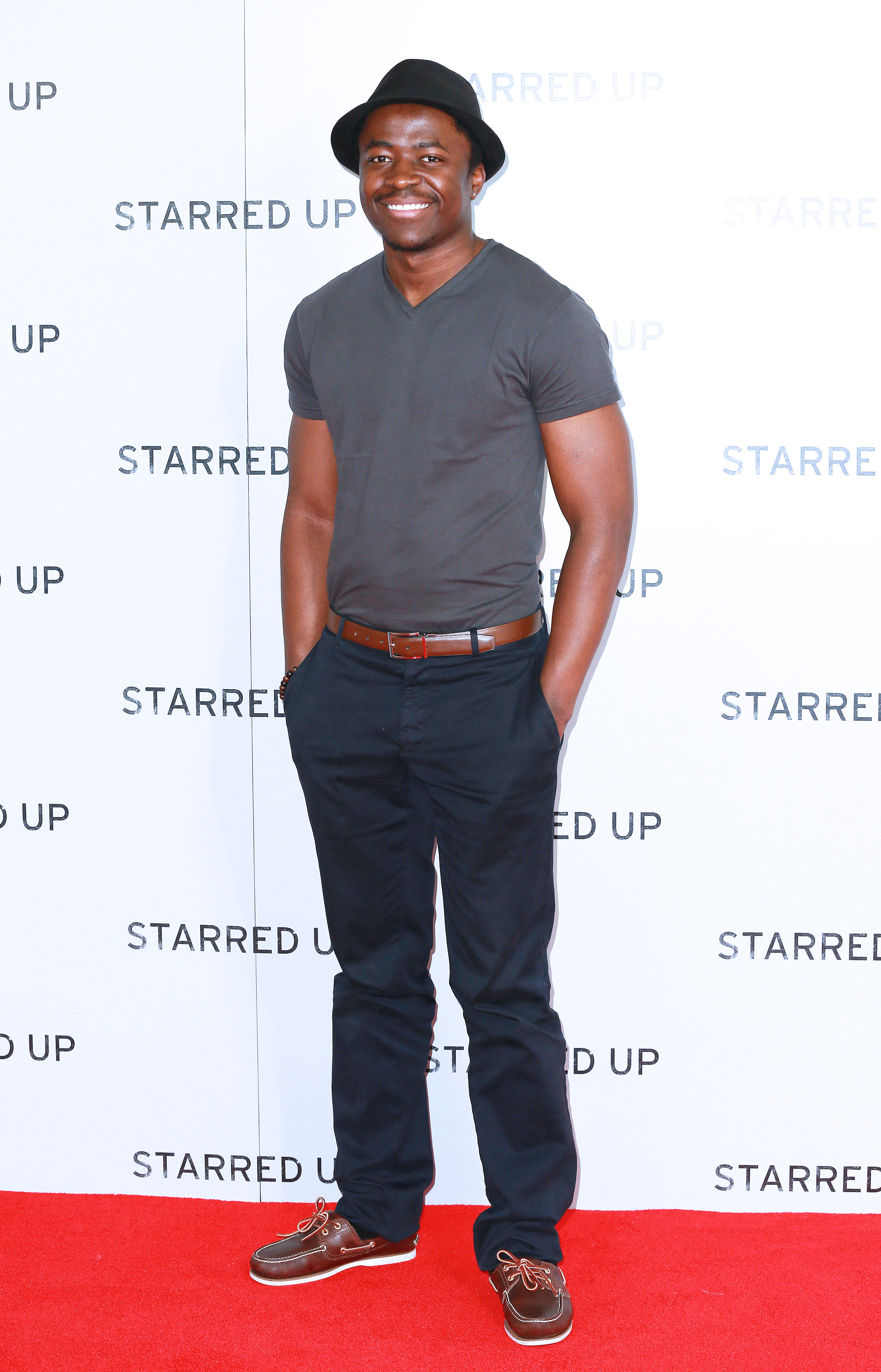 Attending 'Starred Up' premier - 2014