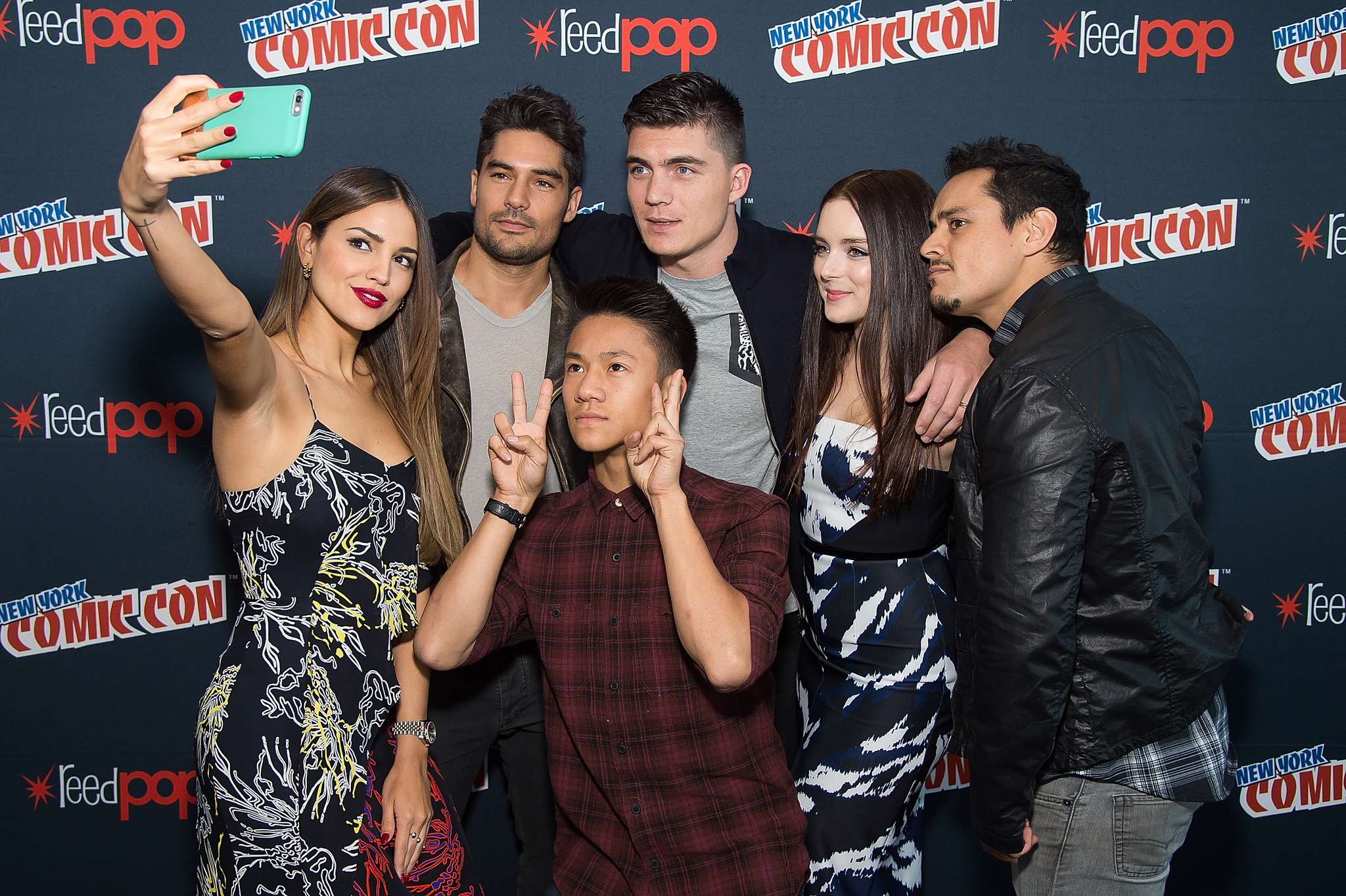 Zane Holtz, Brandon Soo Hoo, D.J. Cotrona, Jesse Garcia and Madison Davenport