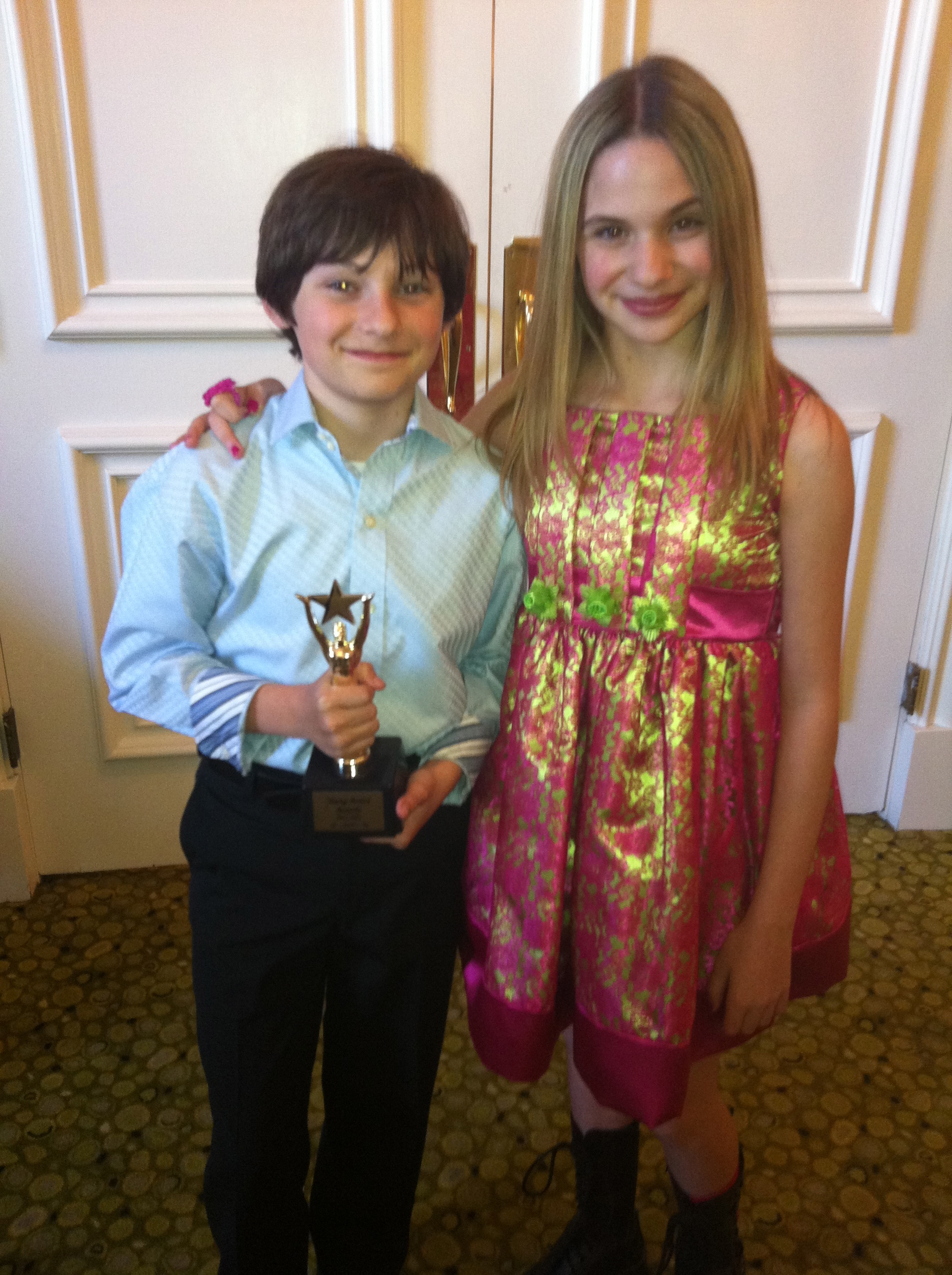 Camden Angelis and Jared Gilmore, Young Artist Awards 2012