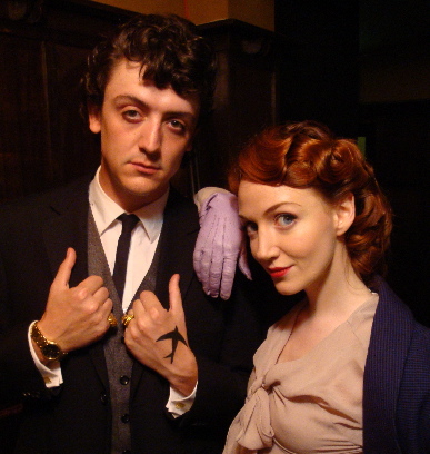 John Dagleish and Olivia Grant. 