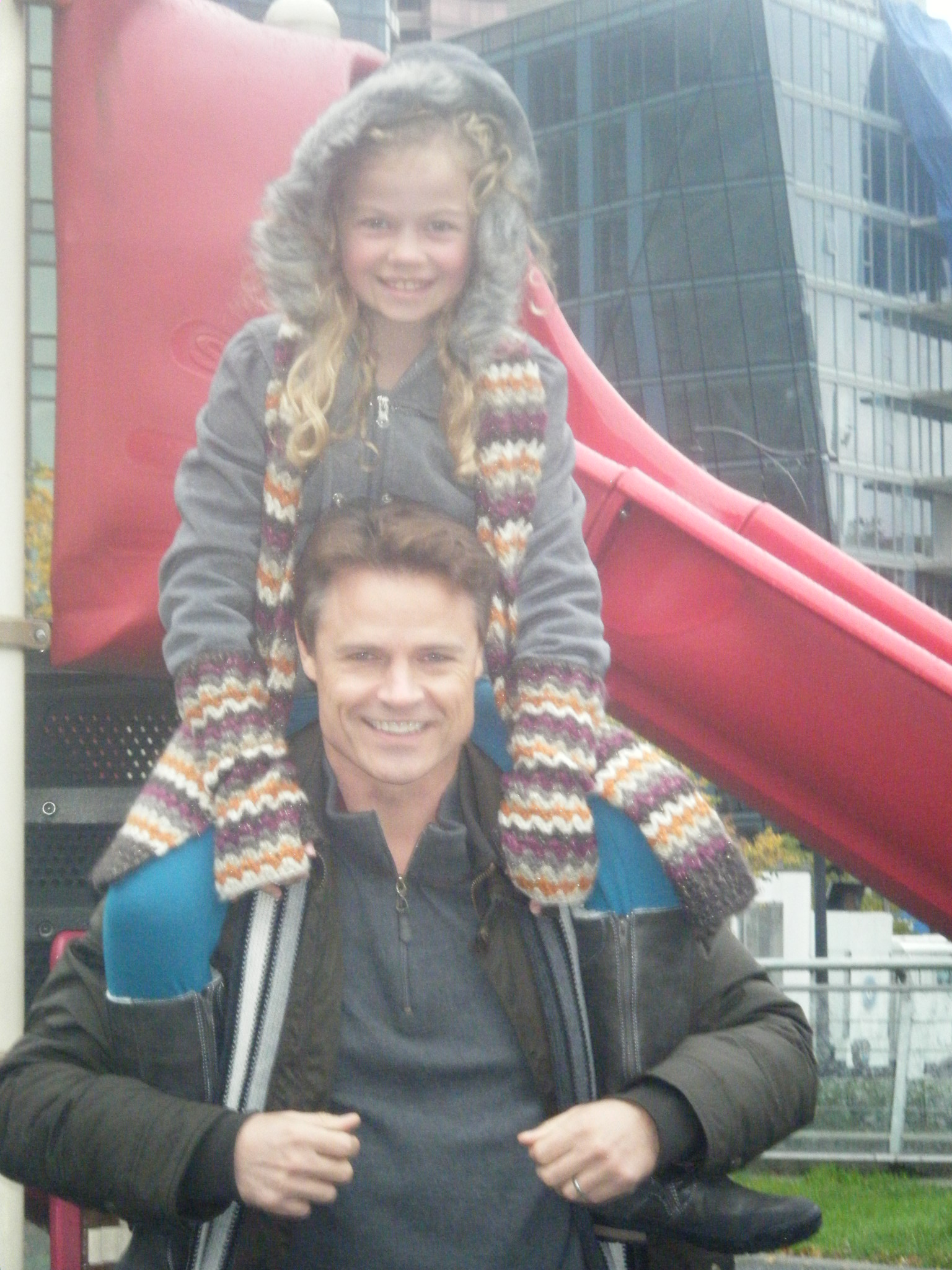 Megan with Dylan Neal