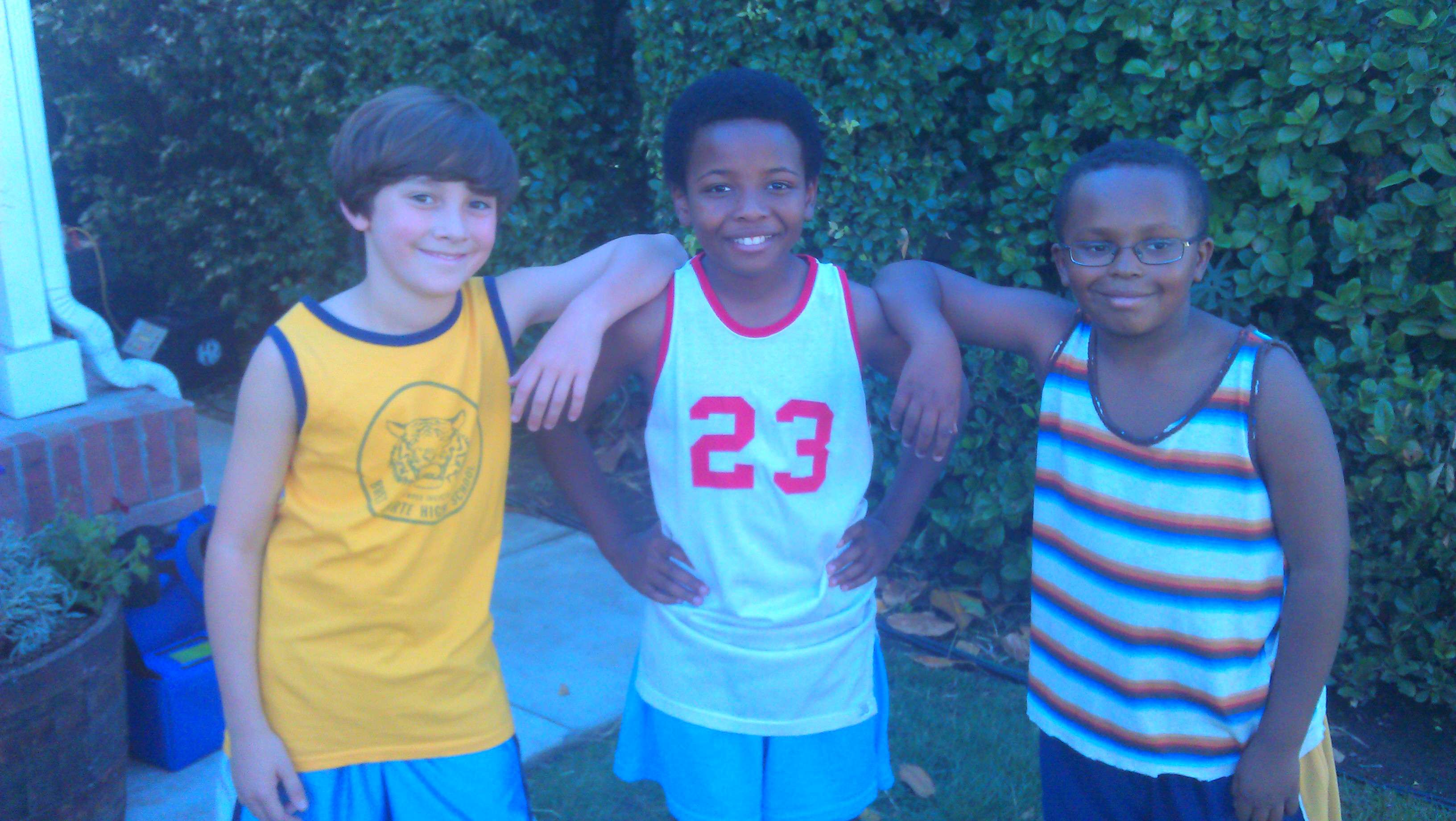 Griffin Cleveland, Dusan Brown and Soloman Leonard on the set of State Farm with Chris and Cliff Paul commercial. http://www.youtube.com/watch?v=kbRdDhYFGSw