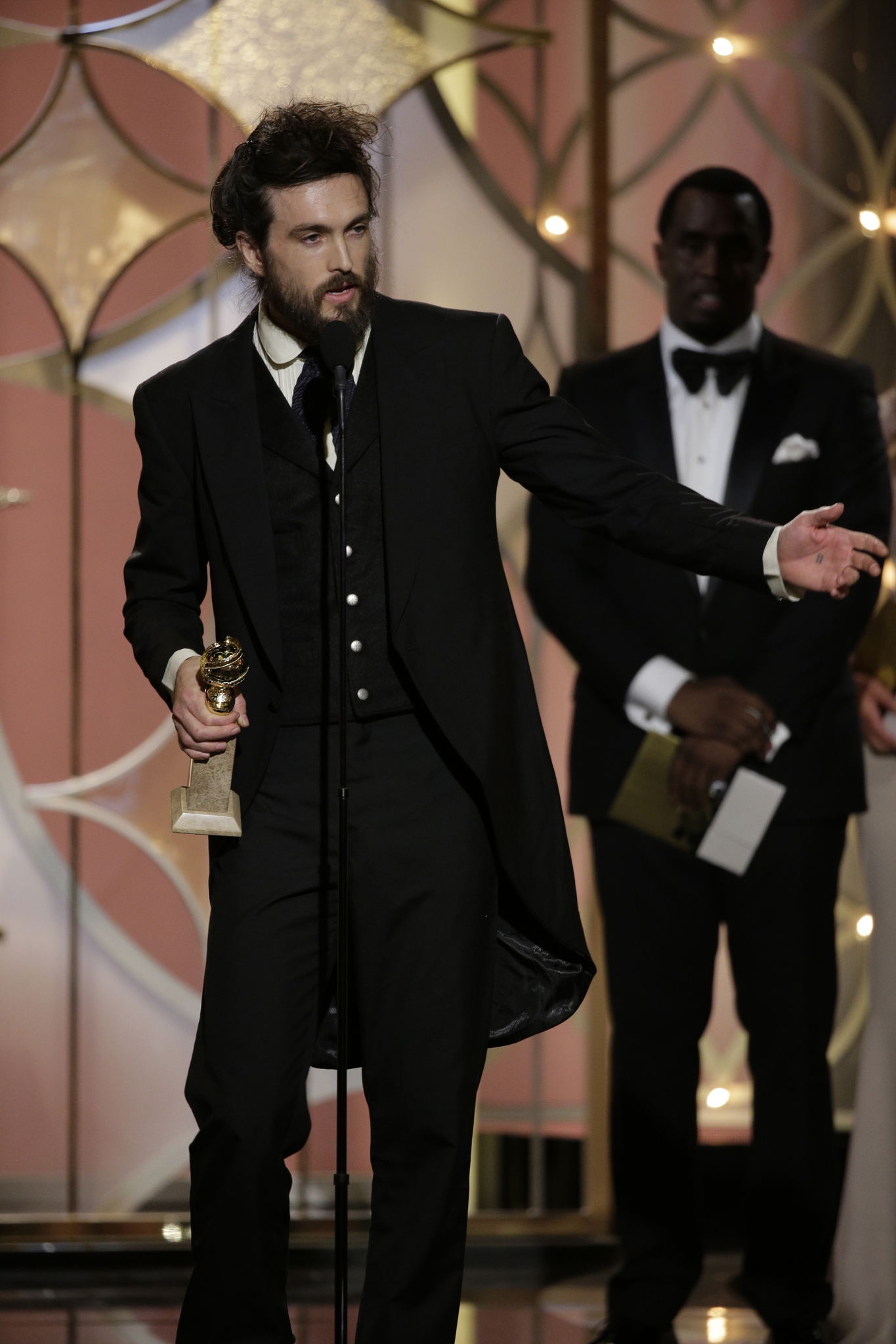 Alex Ebert at event of 71st Golden Globe Awards (2014)