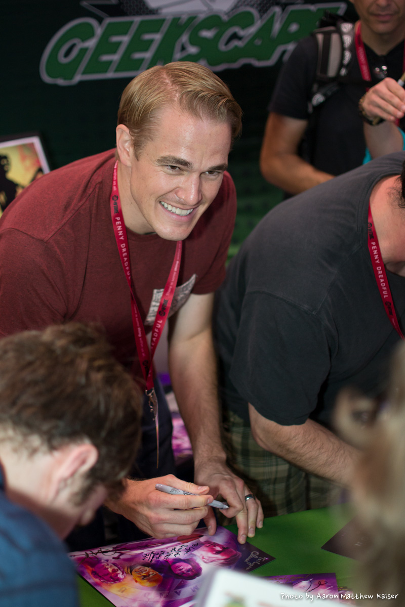 Space Command Signing Booth, San Diego International Comic Con 2014