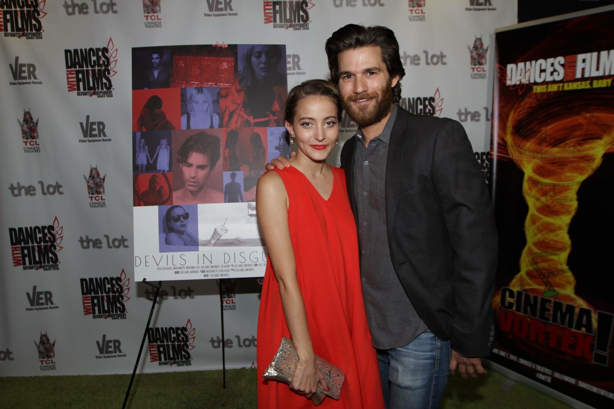 Devils in Disguise World Premier, 2015 Dances with Films Festival at the TCL Chinese Theaters accompanied by Johnny Whitworth.