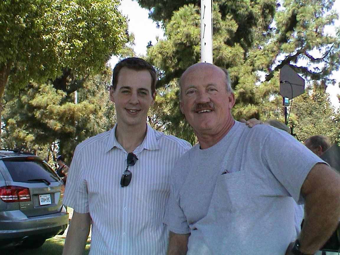 John Godley with Sean Murray (NCIS)