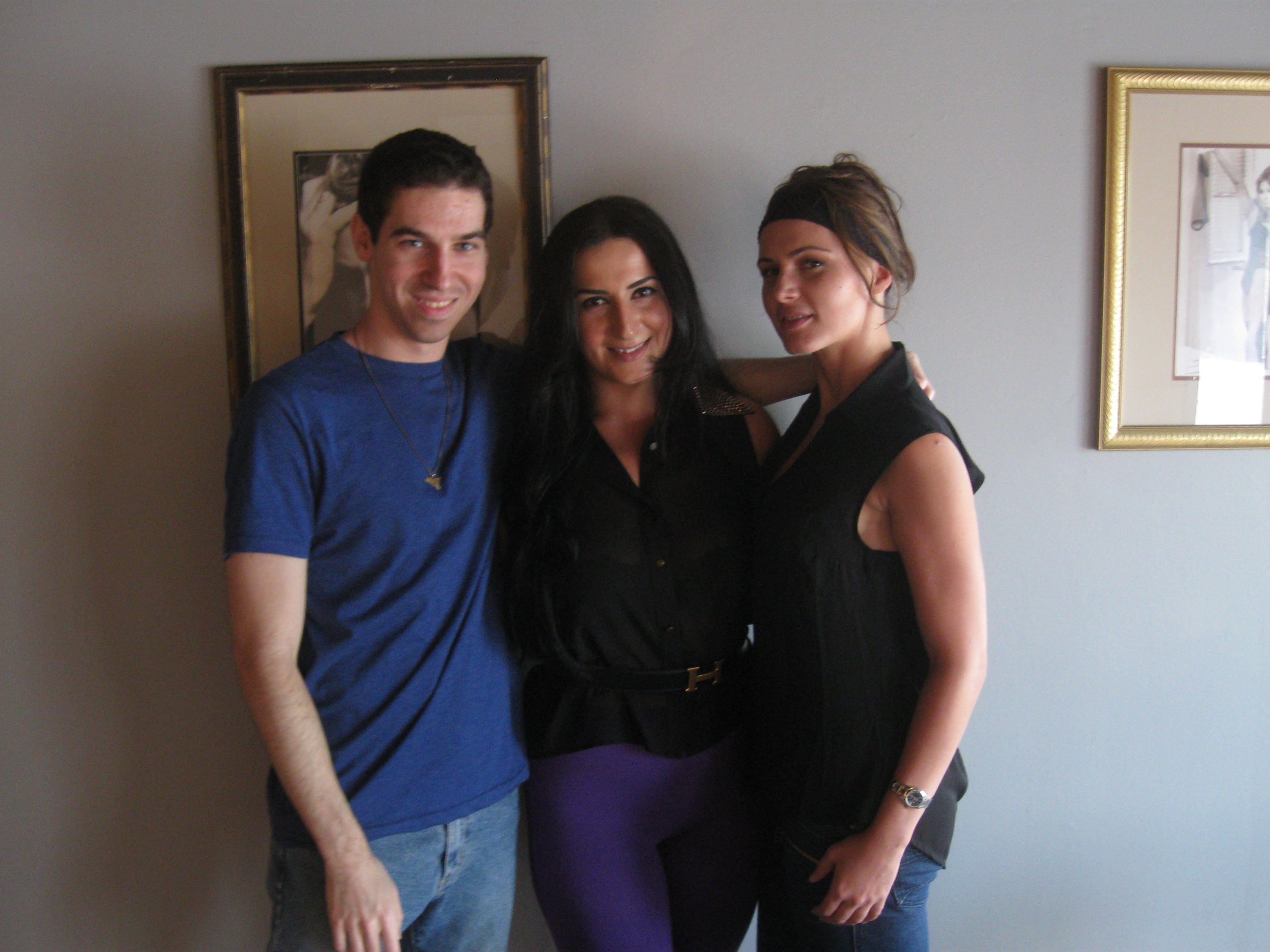 Michael Matteo Rossi with Maria Kocharian and Eve Mauro