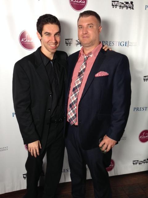 With Nathan Habben of Prestige Talent Agency