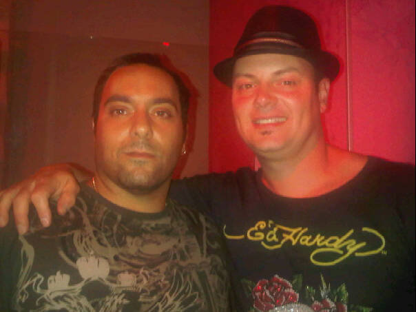Frank Spadone and Myself at The RUSSELL PETERS After Party in Montreal...