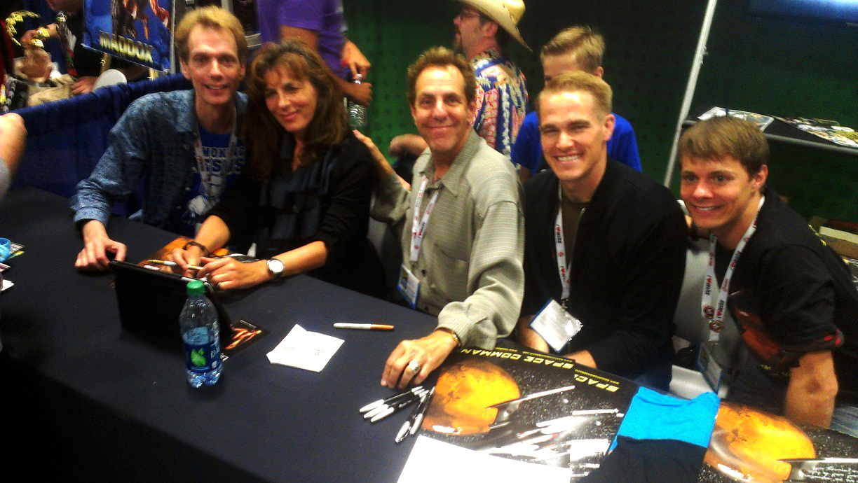 Space Command Autograph Signing SDCC 2013