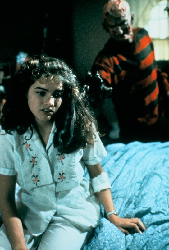 Still of Robert Englund and Heather Langenkamp in Kosmaras Guobu gatveje (1984)