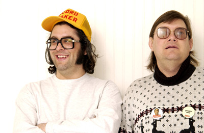 Judah Friedlander and Toby Radloff at event of American Splendor (2003)