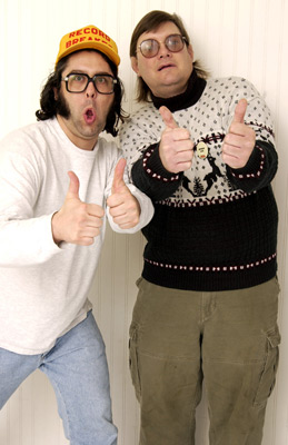 Judah Friedlander and Toby Radloff at event of American Splendor (2003)