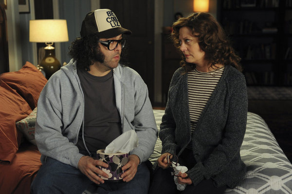 Still of Susan Sarandon and Judah Friedlander in 30 Rock (2006)