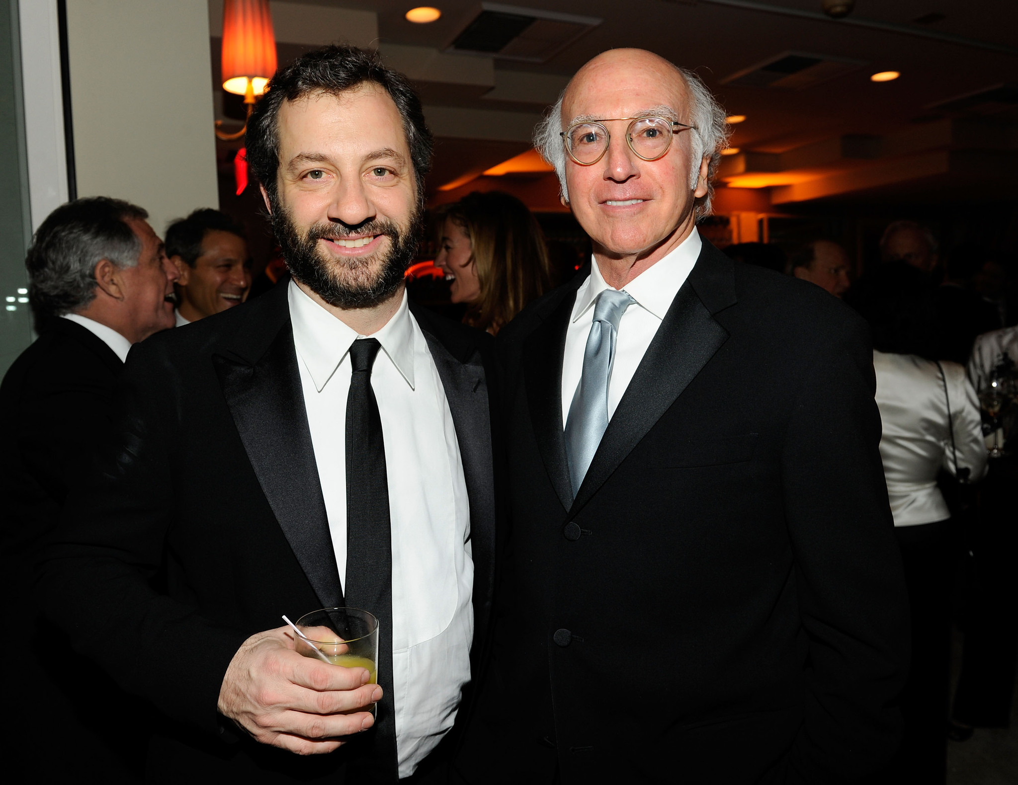 Judd Apatow and Larry David