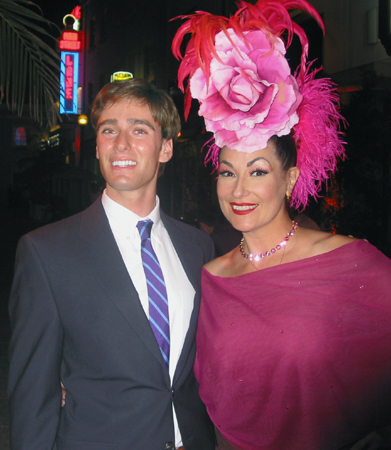 2006 Grand Prize Winner Tim Leaton and Singer Morganne Picard at the 2010 