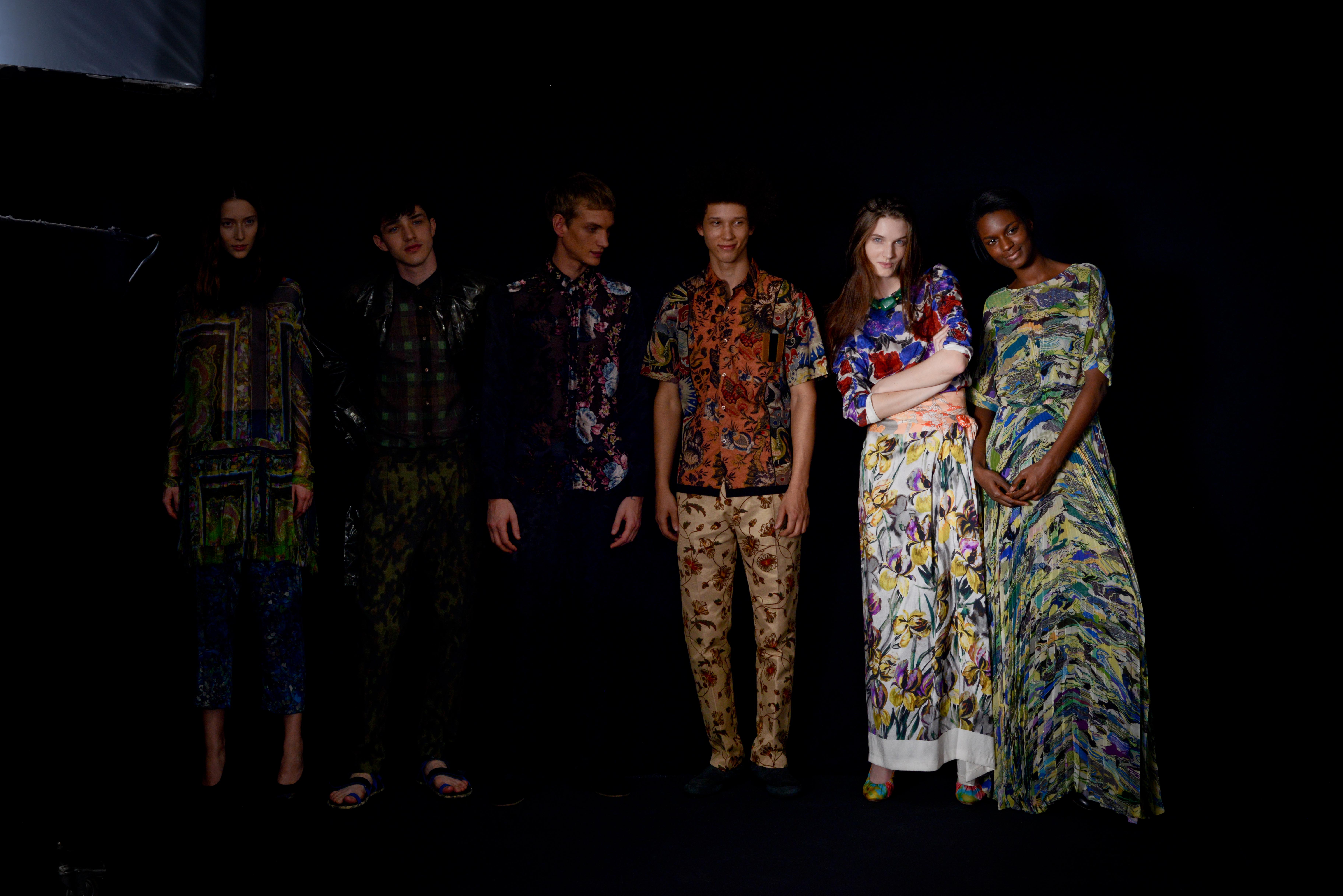 Dries Van Noten Retrospective video shoot behind the scenes