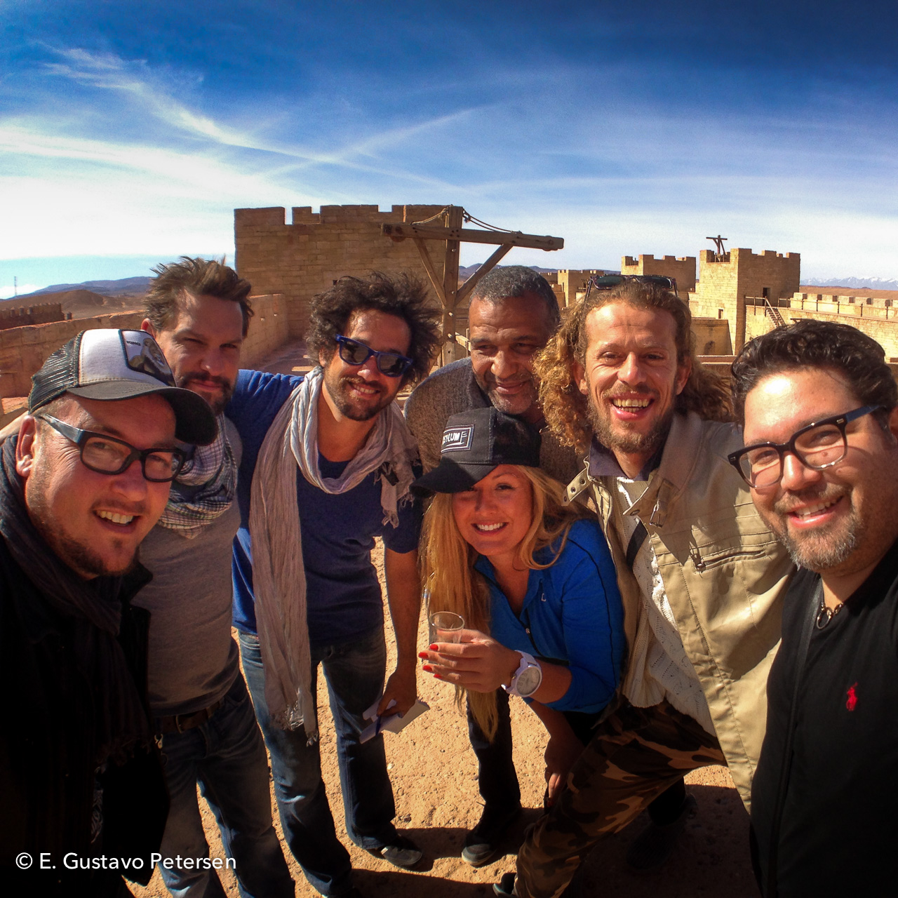 Tech Scout at The Kingdom of Heaven set Ouarzazate, Morocco 2014