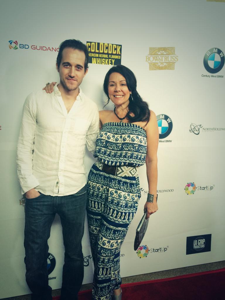 with Patricia Rae at NoHo Cinefest 2015
