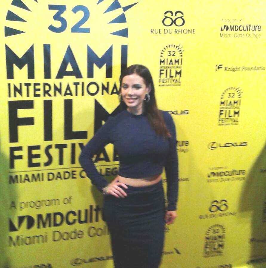 At the Miami International Film Festival 2015 Opening Gala