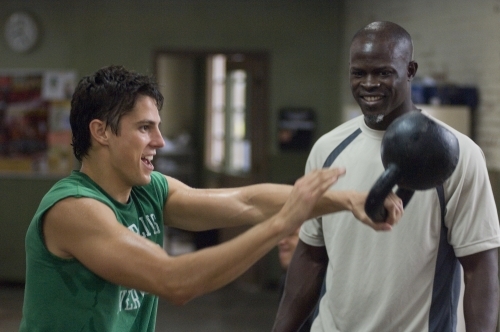 Still of Djimon Hounsou and Sean Faris in Never Back Down (2008)