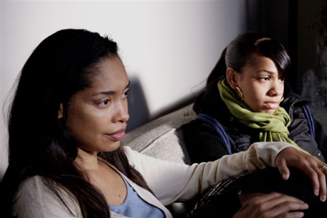 Still of Gina Torres and Gleendilys Inoa in Don't Let Me Drown (2009)