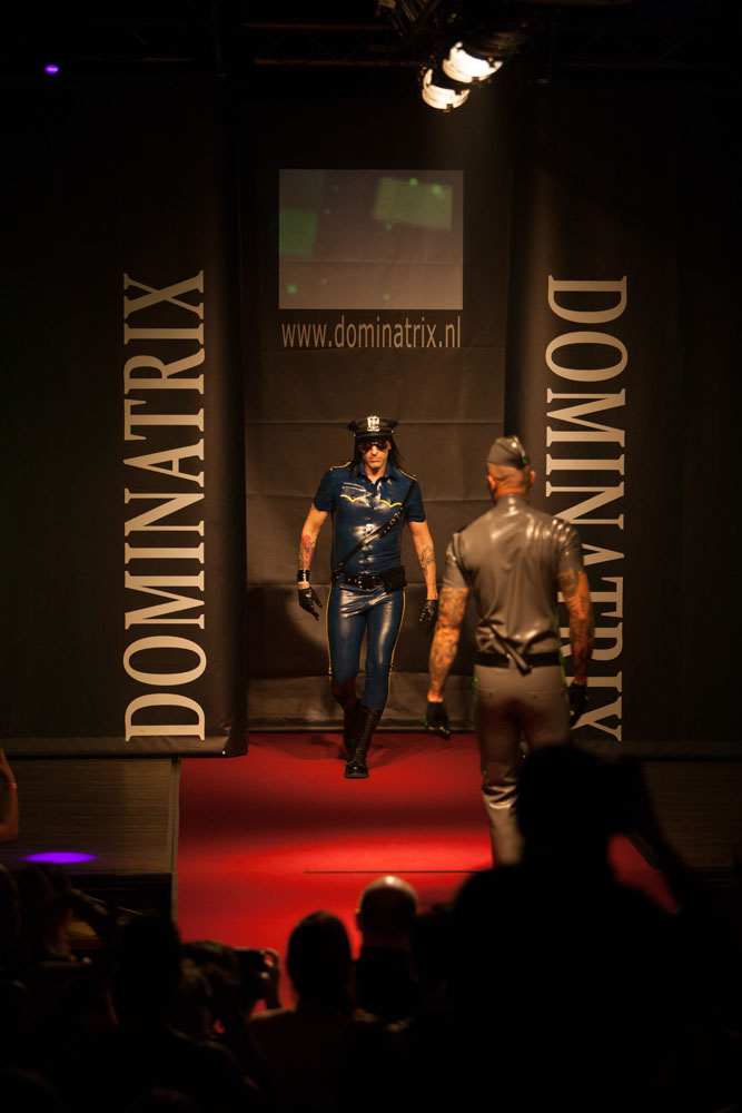 Cat Walking for black Body at THE Dominatrix Weekend, THE Netherlands... March 2014.