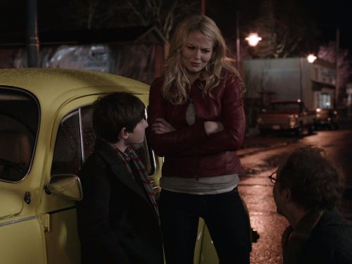 Still of Jennifer Morrison, Raphael Sbarge and Jared Gilmore in Once Upon a Time (2011)