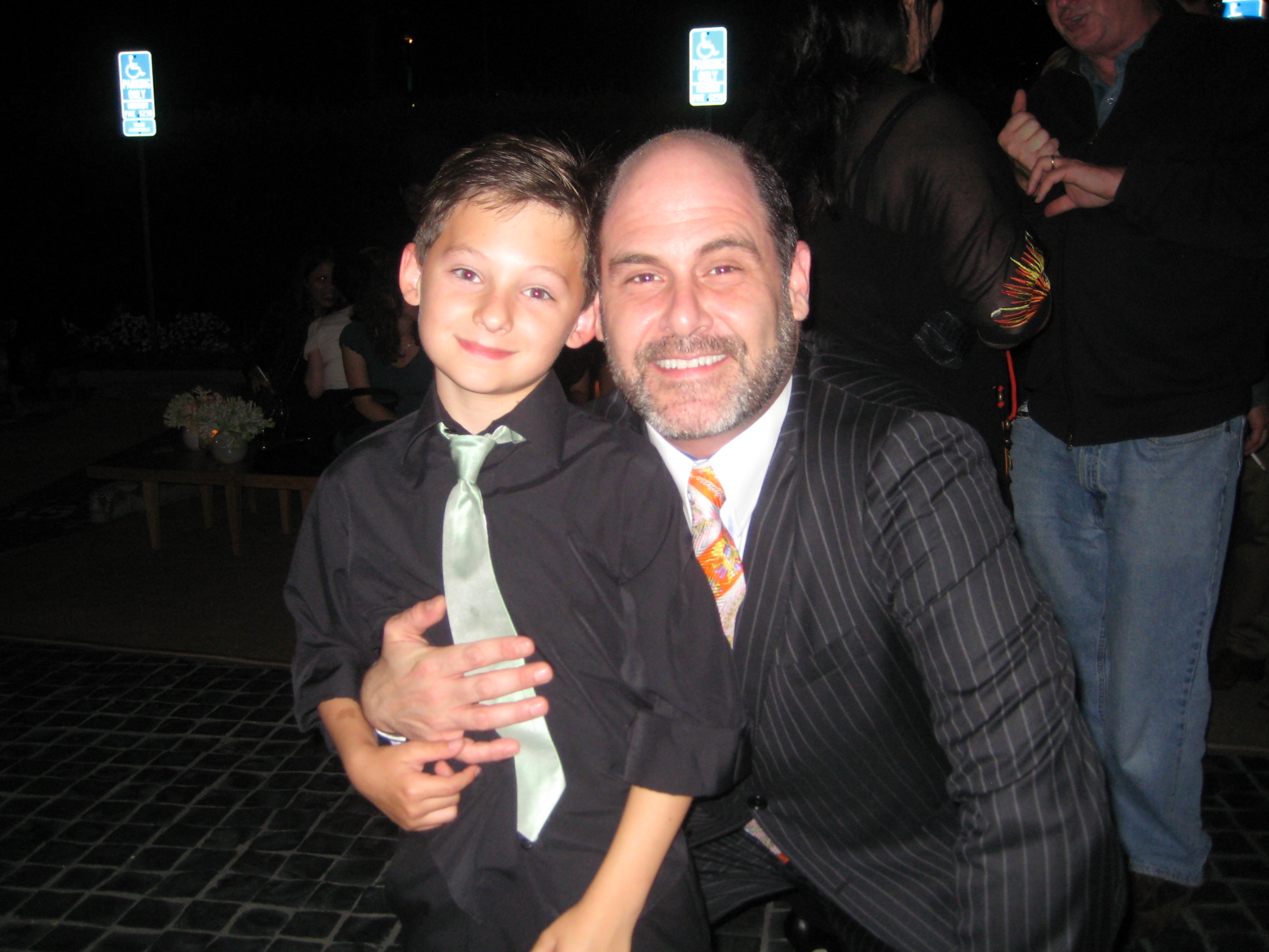 Jared and Matthew Weiner at the 